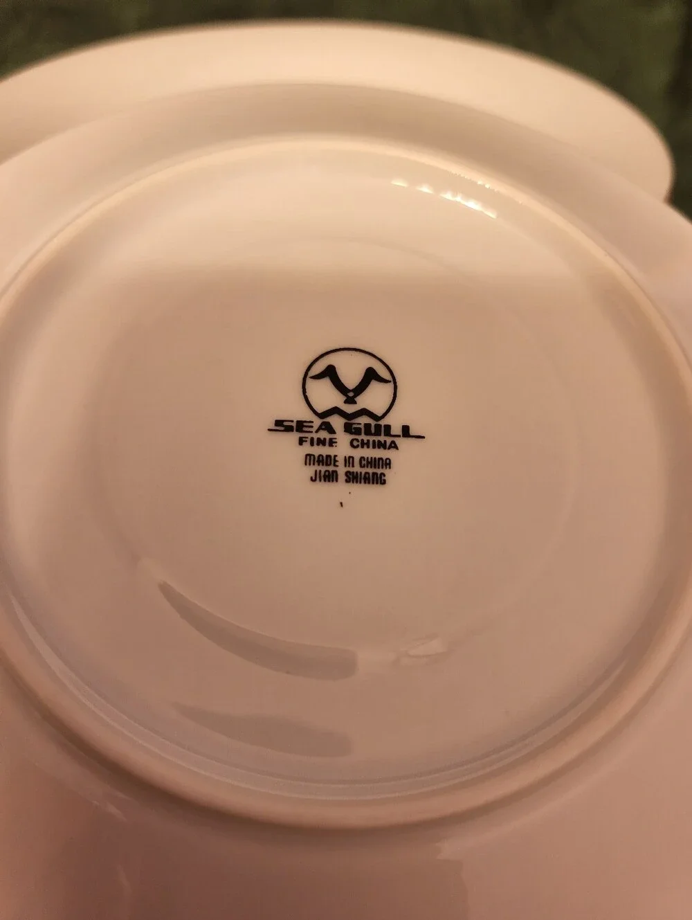 Seagull Fine China - Set of 6 White With Gold Trim